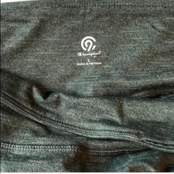 C9 Champion Heathered Green Workout Leggings - Picture 4 of 5